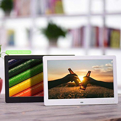 image for Digital Picture Frame, Andoer 10 inch HD LCD Digital Photo Picture Fra