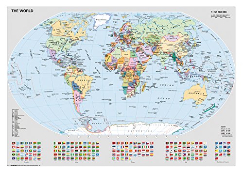 Ravensburger 15652 Political World Map - 1000 Piece Puzzle Puzzle