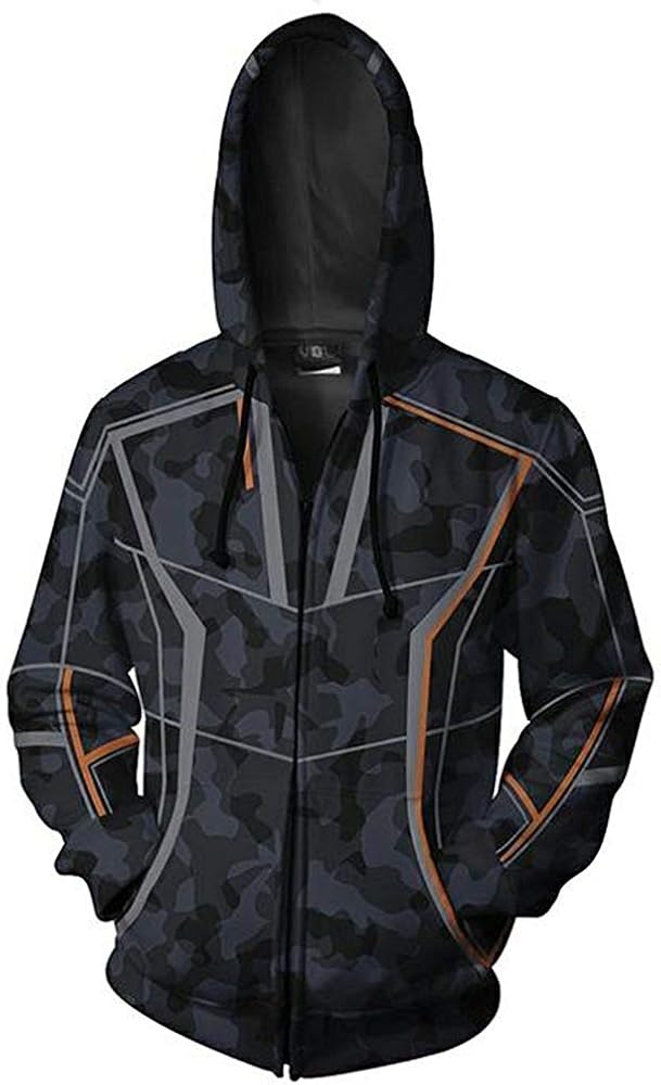 biker style hoodie
