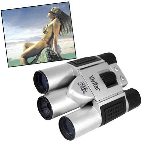 Vivitar Binoculars Built-in Digital Picture Camera - 10 x 25 Vision
