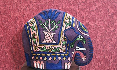 Elephant Quilted Tea Cozy/Embroidered French press cosy/Teapot/cafetière/coffee plunger/kettle/percolator/server/pot/carafe/animal cozy/*** Free Delivery*** Mother's Day - Thumbnail 2