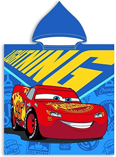 Disney Cars Hooded Towel Poncho