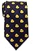 Retreez Classic Rubber Duck Woven Microfiber Men's Tie - Navy Blue