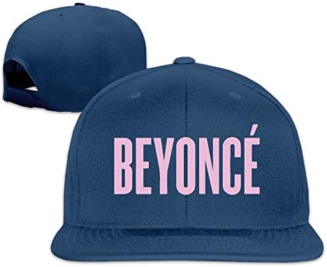 Pop Songwriter Actress Beyonce Flat Snapback Hat Cap Men Women ( 8 Colors ) Navy