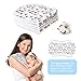 Baby Burp Cloths 100% Combed Cotton 3 Layers Burp Cloths Set for Baby Girl and Boy, Large 20