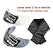 ILM Full Face Motorcycle Street Bike Helmet with Removable Winter Neck Scarf + 2 Visors DOT Model-JK313 (L, Red)