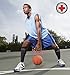 Doctor Developed Copper Calf Compression Sleeve/Shin Support [Single] and Doctor Written Handbook — Guaranteed Relief from Calf Cramps, Shin splints, Varicose Veins, Calf Injury (L)