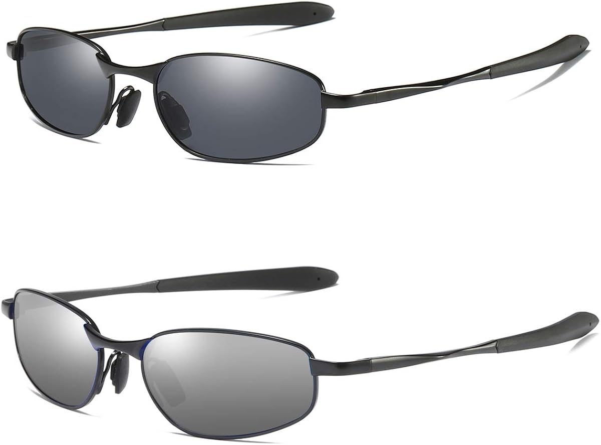 rectangle sunglasses metal frame