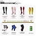 NEWZILL Medical Compression Socks for Women and Men Circulation 20-30 mmHg Best Compression Stockings for Running Athletic Travel Flight Nurses Purple