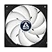 ARCTIC F14 PWM PST - 140 mm PWM PST Case Fan with PWM Sharing Technology (PST), Quiet Motor, Computer, Fan Speed: 200-1350 RPM - Black/White