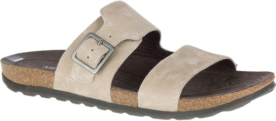 merrell downtown slide buckle sandals