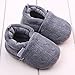 Usstore 1Pair Kid Infant Baby Toddler Newborn Anti-slip Soft Sole Shoes (0~6 Month, Gray)