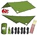 Chill Gorilla 12x12 Hammock Rain Fly Camping Tarp. Ripstop Nylon. 203