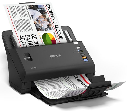 Epson Workforce Ds 760 Hi Speed Sheet Fed Color Document Scanner