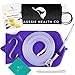 Aussie Health Co Non-Toxic Silicone Enema Bag Kit. 2 Quart. BPA & Phthalates Free. for at Home Water & Coffee Colon Cleansing. Purple Color. Includes Instruction Booklet.