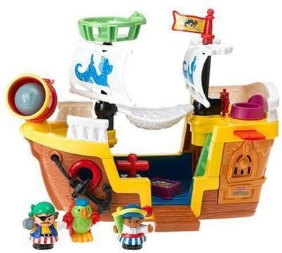 Fisher-Price Little People Lil Pirate Ship (Manufacturer recommended age: 24 months - 5 years) by Little People Lil Pirate Ship