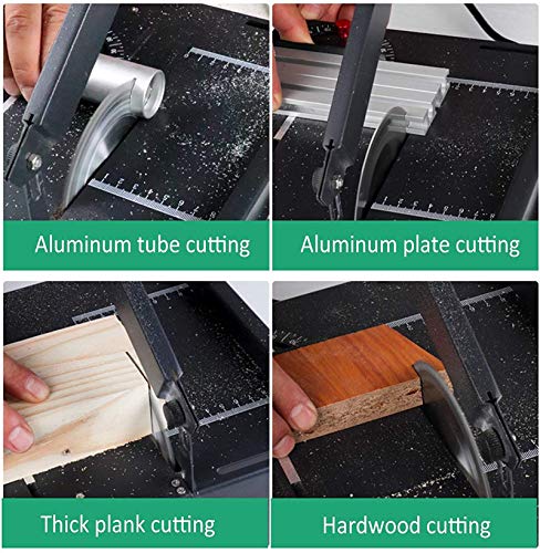 Tragbare Tischkreissäge , Mini Precision Tischsäge, DIY Handgemachte Holzbearbeitungsbank Drehmaschine Elektrische… – Bild 3
