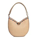 Eric Javits Luxury Fashion Designer Women's Handbag - Frida - Peanut Mix
