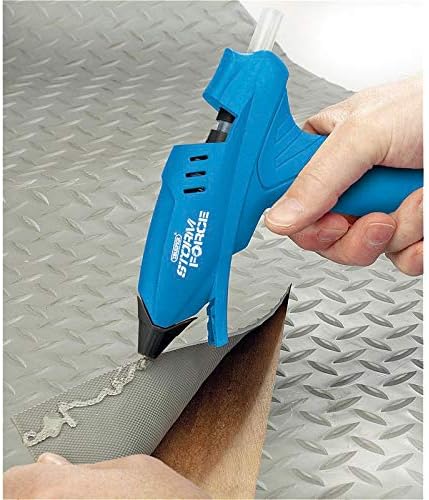 Draper 83660 Storm Force Gun with Six Glue Sticks (100W) 100 W 230 V , Blue - Image 3