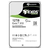 (Old Model) Seagate Exos 12TB Internal Hard Drive Enterprise HDD - 3.5 Inch 6Gb/s 7200 RPM 128MB Cache for Enterprise, Data Center - Frustration Free Packaging