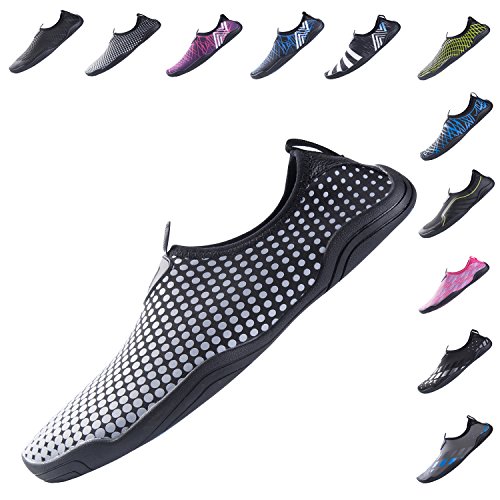 Yqxcc water shoes mens womens quick drying slip-on aqua shoes for…