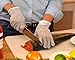 FORTEM Cut Resistant Gloves, 4x, Level 5 Protection Cutting Gloves For Oyster Shucking, Kitchen Work, Food Grade, EN388 Certified (Large)