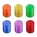 Shappy 120 Pieces Transparent Color Counters Counting Bingo Chips Plastic Markers Storage Bag