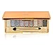 Mf Cosmetic 9 Colors Diamond Bright Colorful Makeup Eye Shadow Set Flash Glitter Eyeshadow Palette with Brush,Edition 6