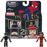 Marvel Minimates Series 38 Mini Figure 2Pack Elektra Evil Daredevil