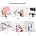 Wall Mounted Coat Hooks, Coat Hooks 2 Packs with 15 Hooks Chrome Plated Steel Coat Robe Hat Hooks