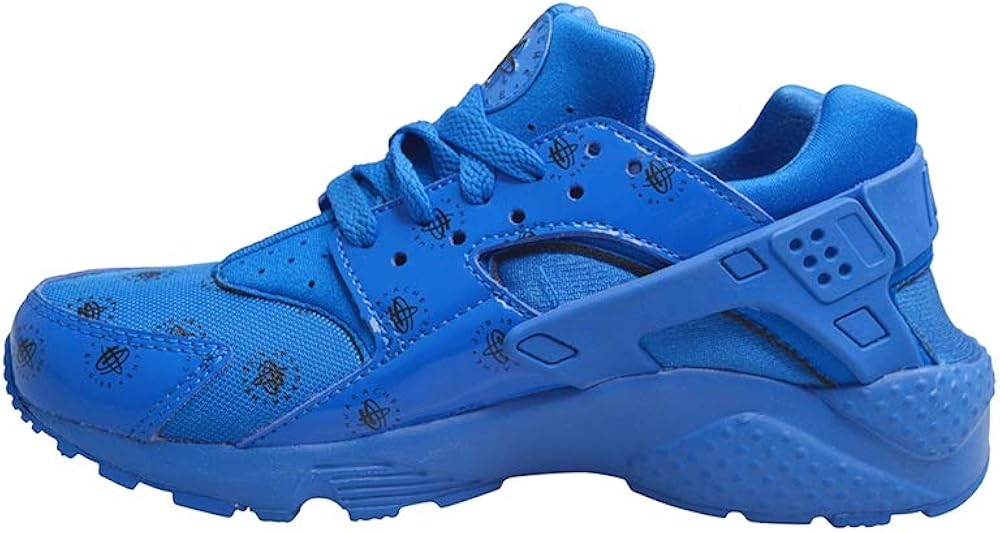 nike huarache junior blue