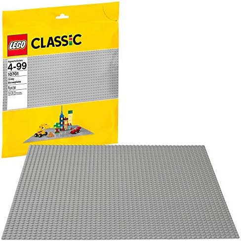 LEGO Classic Gray Baseplate 10701 