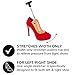 FootFitter High Heel Women Shoe Stretcher, Adjustable Shoe Stretcher for 3” to 6” Heels, Width Stretcher for Women Stilettos & Pumps (US 6.5-8) MEDIUM