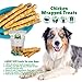 Lucky Premium Treats Chicken Wrapped Dog Treats – Bull Stick - USA Made Raw Hide for Extra Large Dogs – Long Lasting, Preservative Free Dog Treats – 6 Chews