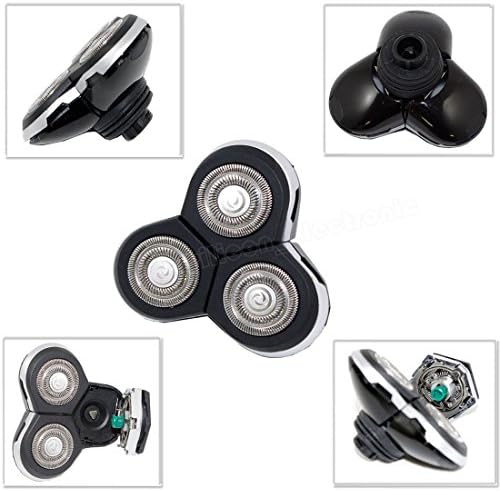 Razor head replacement 3D FOR PHILIPS NORELCO razor electric men RQ12 RQ32 RQ1280 RQ1290 razor shaver head blade cutter razor for bald heads