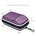Purple Hard Shock Resistant Compact Digital Camera Case For CANON PowerShot SX620 SX720 HS G9 X Nikon COOLPIX A900 W100 Panasonic Lumix DMC TZ90 TZ85 TZ57 SONY Cyber-Shot DSC WX500 HX90 RX100
