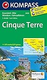 Cinque Terre 2450 GPS wp kompass D/I: Wandelkaart 1:35 000 (German Edition) by