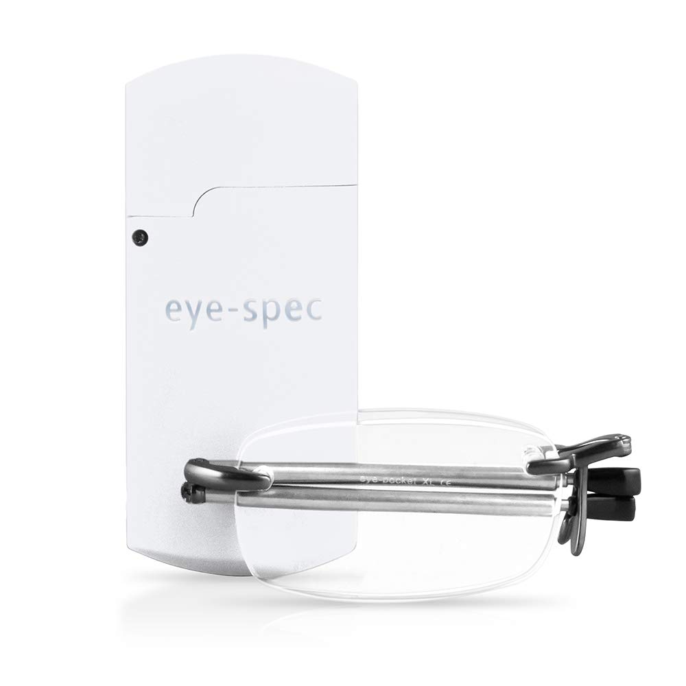 frameless folding reading glasses