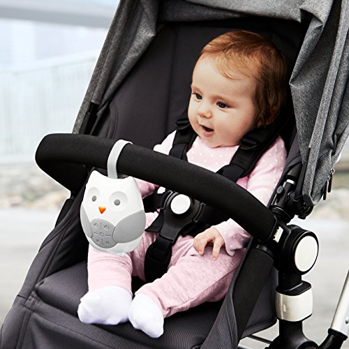 Skip Hop Portable Baby Sound Machine, Stroll & Go, Owl