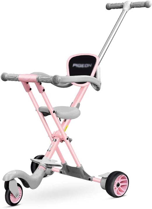 carrito bebe juguete plegable