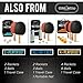PRO SPIN Ping Pong Balls - Orange 3-Star 40+ Table Tennis Balls (Pack of 6) | High-Performance ABS Training Balls | Ultimate Durability for Indoor / Outdoor Ping Pong Tables, Competitions, Games