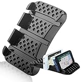 SlipToGrip Smart Phone Sticky Pad AND Multiple Angle Viewing. Eliminates glare. Use GPS w/phone . Watch movies. WON BEST NEW DESIGN.