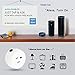 Martin Jerry Mini Wifi Smart Plug Compatible with Alexa, Google Home, Smart Home Devices to Control Your Appliance from Anywhere, no Hub Required, Wifi Smart Socket (V06 1 Pack)