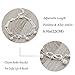 Simsly Anklets Bracelet Beach with Beads Ankle Foot Chain for Women and Girls JL-0154 (Silver)