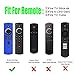 [2 Pack] Silicone Protective Case Compatible with Fire TV Stick 4K Remote (Blue and Purple)