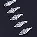 Aorace 20pcs/lot 6.5cm 9g Fishing Lure Blank Unpainted Lipless Trap VIB Fishing Lures Swim Hard Bait Pesca Artificial wobbler Lures