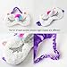 4 Pack Unicorn Sleep Mask Cute Unicorn Horn Soft Plush Blindfold Eye Cover Eyeshade for Teens Girls Women Plane Travel Nap Night Sleeping