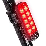 (3 Pack) LED Safety Light | Clip On Flashing Safety Lights for Runners, Bicycle Tail Helmet Light, Dog Walking, Backpacks and More. 3 Safety Lights, 6 Extra Batteries, 3 Bands included