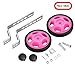 Macy Training Wheels for Children’s Bicycle stabiliser(for 12 14 16 18 20 inch Bike) (Pink1)thumb 1