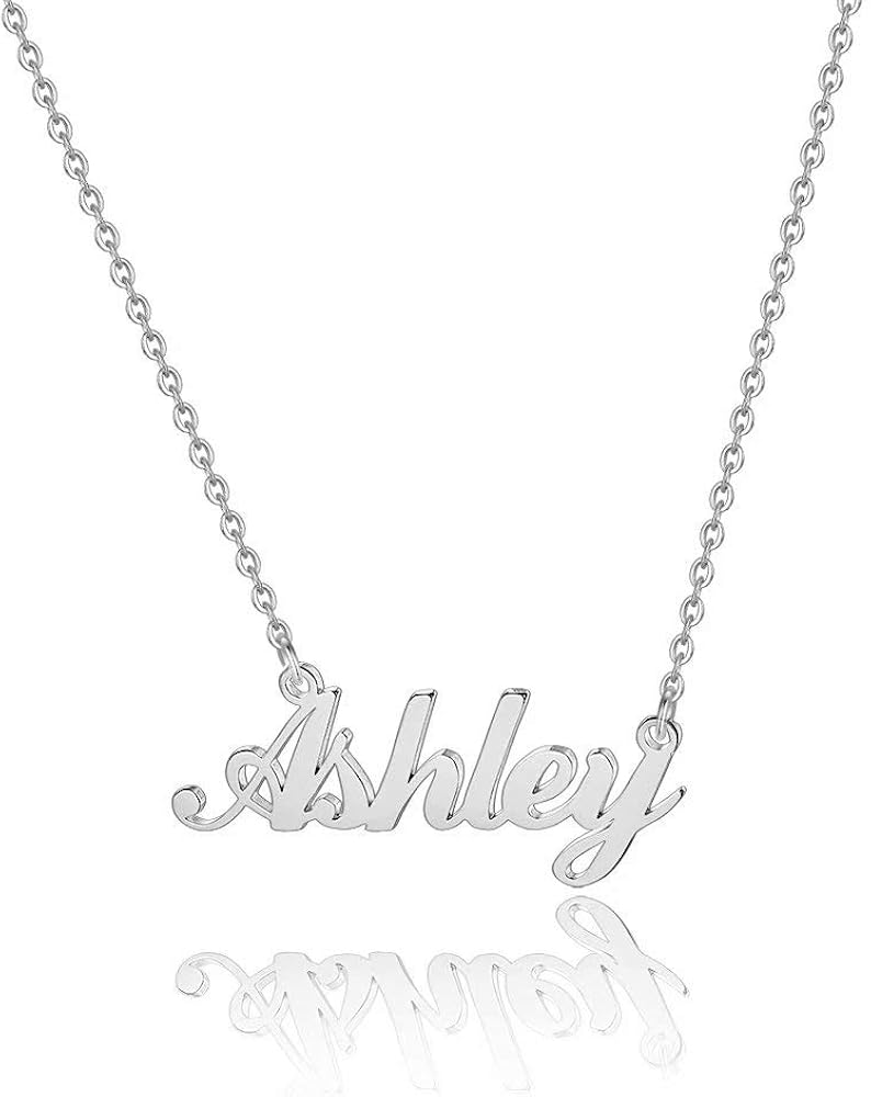 Hidepoo Ashley Necklace Personalized Name Pendant